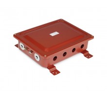 Коробка распределительная металлическая с заглушкам 345х266х107(12 отверстий: 8D25, 3D32, 1D40)IP65  zeta30382  ГОФРОМАТИК