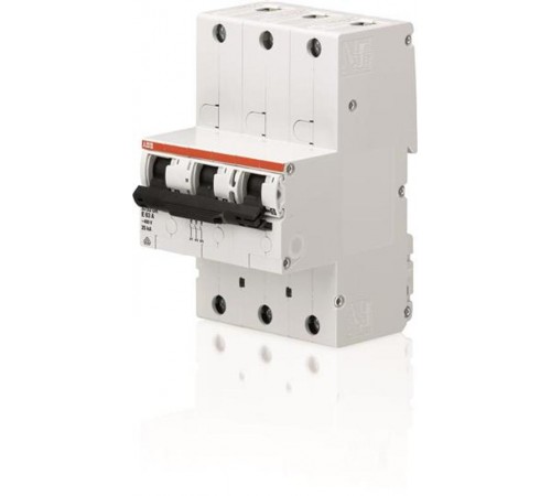 Выключатель автоматический трехполюсный S753DR (селективный) 50А K 25кА (S753DR-K50)  2CDH783010R0577  ABB