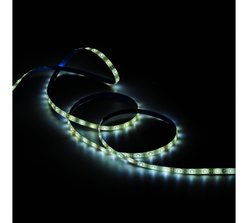 Лента светодиодная Elementary 2835/60-SMD 4.8W 12V DC теплый белый IP66 (ZIP Bag 5м)  356000105  Gauss