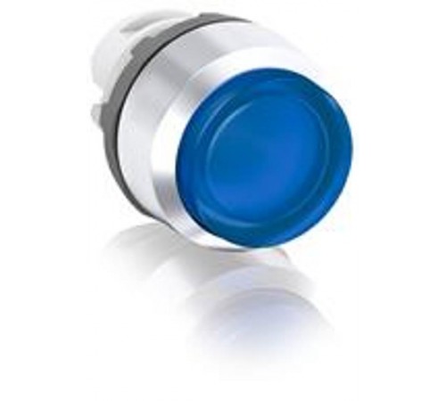 Кнопка MP3-21L синяя выступающая (только корпус) с подсветкой бе з фиксации  1SFA611102R2104  ABB