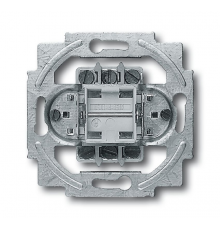 МЕХАНИЗМ 1-клавишного 2-полюсного переключателя 10А 250В IMPULS  1012-0-0954   2CKA001012A0954  ABB