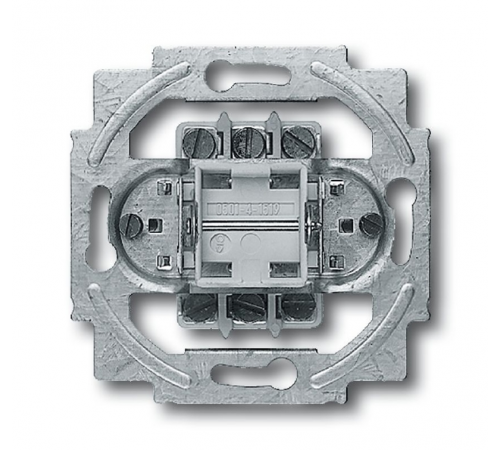 МЕХАНИЗМ 1-клавишного 2-полюсного переключателя 10А 250В IMPULS  1012-0-0954   2CKA001012A0954  ABB