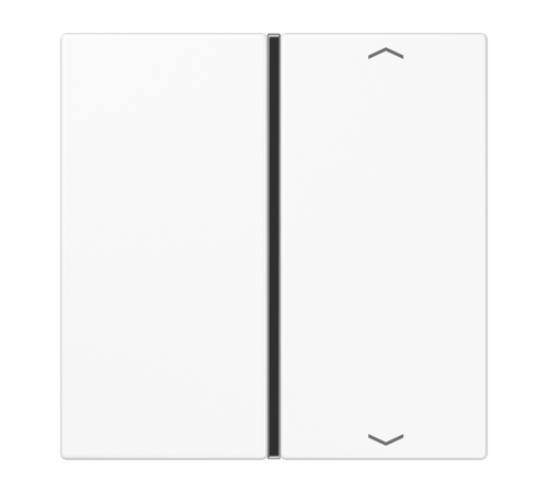 Клавиша для сенсорного модуля KNX, одиночная, белая  LS401TSAPWW  Jung