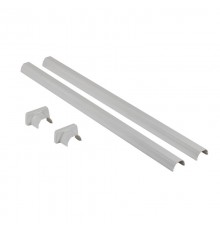 Комплект для телескопической стойки колонны, 1 или 2 секции, алюм  653067  Legrand