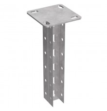 Стойка двойная потолочная 45х30х1400 пятка 120х120  PR08.5153  Промрукав