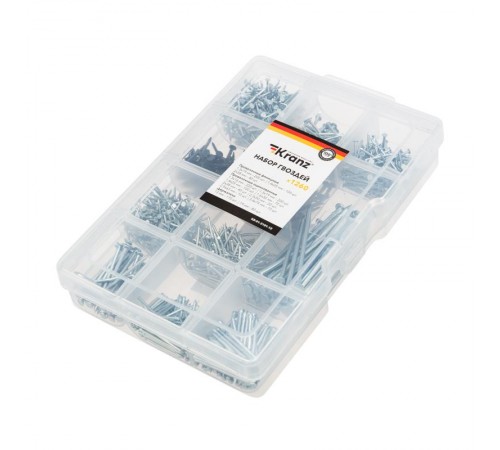 Набор гвоздей 1260 шт.  KR-01-3101-12  Kranz