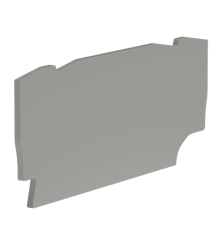 Крышка для клеммы 4 точки подключения на 2,5 кв.мм  ZEFC221GR  DKC