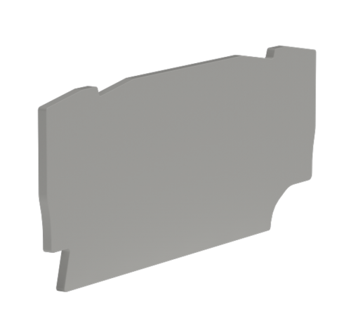 Крышка для клеммы 4 точки подключения на 4 кв.мм  ZEFC421BL  DKC