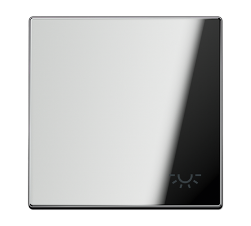 Клавиша для выключателя и кнопки с символом; полированный хром  GCR2990L  Jung