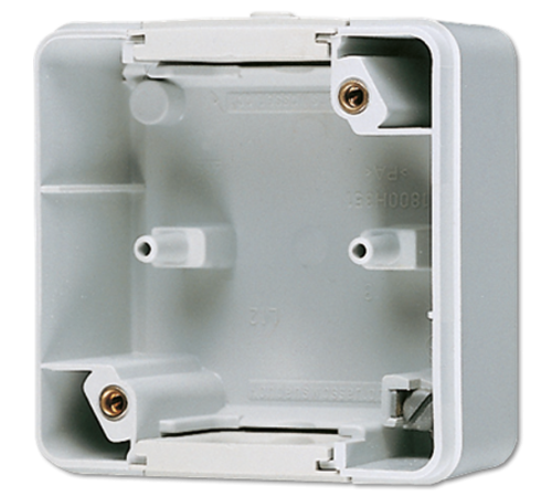 Монтажная коробка для одного устройства  800  Jung