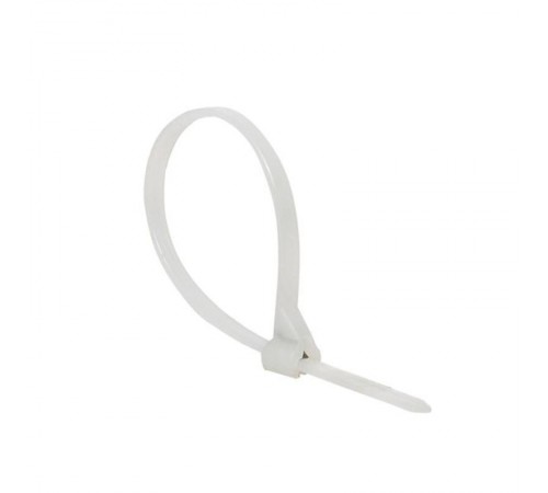 Хомут нейлоновый со стальным зубом (б), 3x100 (100шт) EKF PROxima  plc-fl-ctsbw-3x100  EKF