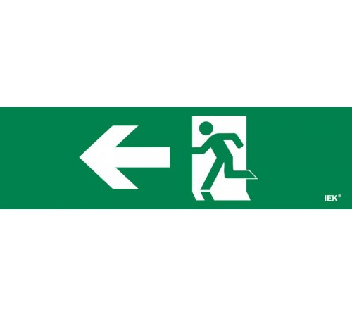 Этикетка самокл. 310х90мм "Фигура/стр. вправо"   LPC10-1-31-09-FNAPR  IEK