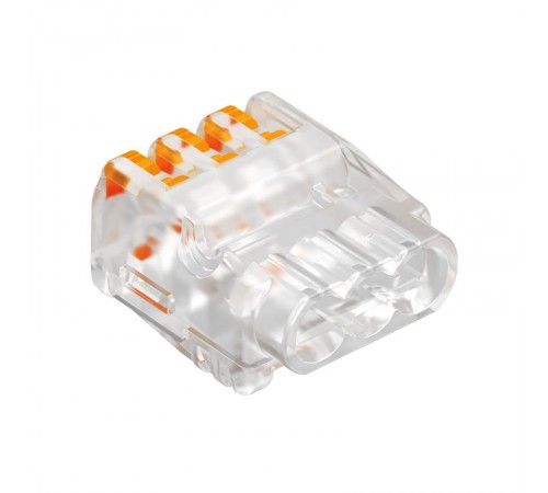 Клемма универсальная 3-проводная 0.2 - 2.5 (4)мм.кв. (аналог Wago 221-413 )  2054454  OBO Bettermann