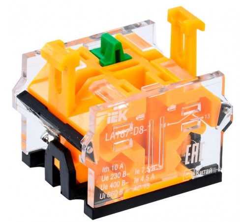 Доп. контакт для светосиг. арматуры 1з для серии D8  BDK30-1  IEK