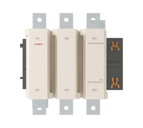 Магнитный контактор DSC800-3C00A230 800А 400кВт (AC3)  кат 220В AC  DSC800-3C00A230  DKC