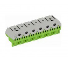 Клеммник самозажимной PE 20x4+6x25мм ZK206G1SPE007715F9717 ABB