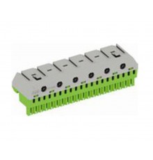 Клеммник самозажимной PE 20x4+6x25мм ZK206G1SPE007715F9717 ABB