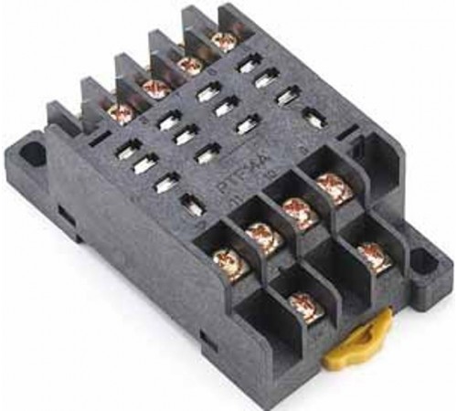 Розетка для ПР102 4 контакта 10А РР-102   23237DEK  DEKraft