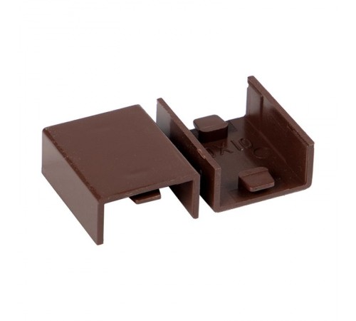 Соединитель (20х10) (4 шт) Plast EKF PROxima  под темное дерево    cond-20-10x4   EKF 