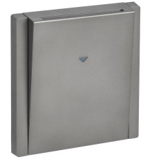 FORTE&PIANO Выключатель карточный 30А FP543 сталь  FP-V11-0-10-1-K46  IEK