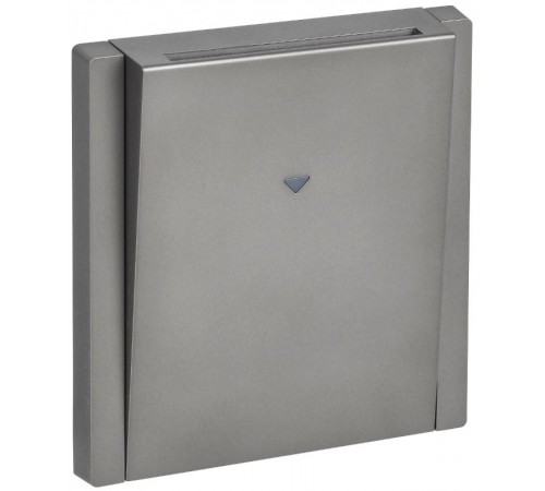 FORTE&PIANO Выключатель карточный 30А FP543 сталь  FP-V11-0-10-1-K46  IEK