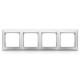 Valena Алюминий DIY Рамка 4 -ая  694333  Legrand