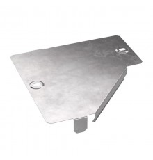 Крышка переходника левого Стандарт 200х100  PR16.10824  Промрукав