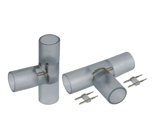 Коннектор для светодиодной ленты 90 027 OLSC-connectorT-2835-14-220V-NEONLED360  90027  ОНЛАЙТ