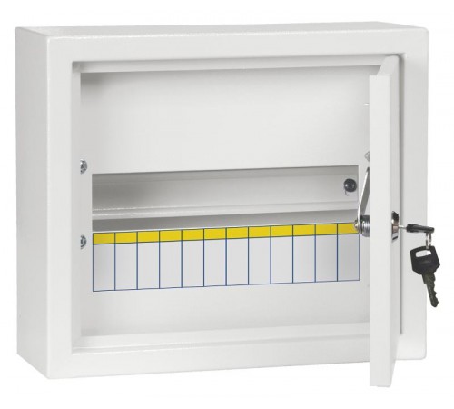 TITAN 3 Корпус металлический ЩРн-12 (265x310x120) IP31 белый  MKM13-N-12-31-Z  IEK