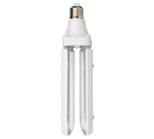 Фитолампа для растений светодиодная  GREEN LINE ФИТО-20W-PFR-E27-GR 2-х лепестковая полного спектра 20 Вт Е27  Б0064520  ЭРА