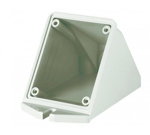 Коробка для настенного монтажа с наклоном розеток с фланцем84*106 мм  DIS5700132  DKC