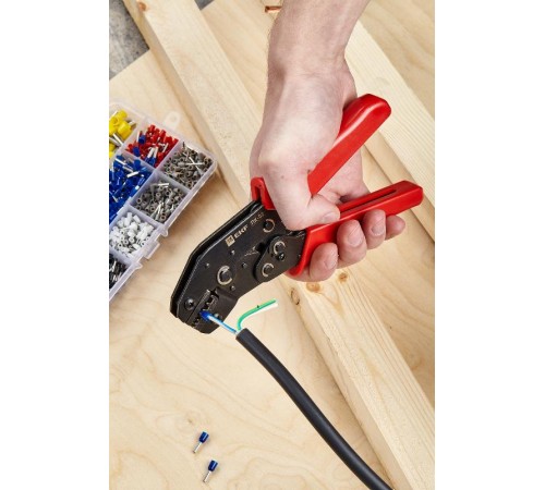 Пресс-клещи ПК-02 ( 0.25-6.0 мм2 НШвИ НШв) EKF Master   pk-02-mas   EKF