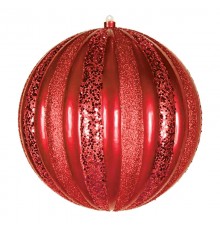 Елочная фигура "Арбуз", 25 см, цвет красный  502-082  NEON-NIGHT