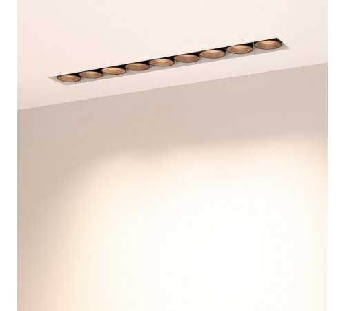 Светильник MS-ORIENT-BUILT-TRIMLESS-TC-S38x277-20W Warm3000 (WH-BK, 30 deg, 230V) (Arlight, IP20 Металл, 5 лет)  031926  Arlight