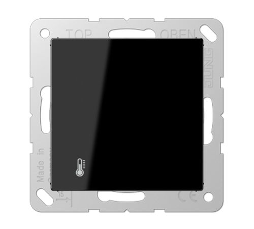 KNX-регулятор с ручкой для установки температуры; чёрный  A2178ORTSSW  Jung