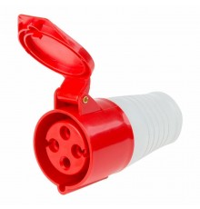 Розетка 224 переносная 3Р+РЕ 32А 380В IP44  11-8922  REXANT