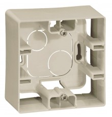 Etika Слоновая кость Коробка 1-ая накладной монтаж  672520  Legrand