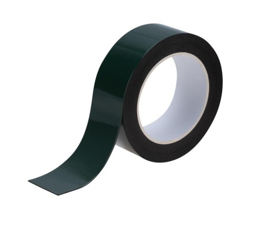 Двухсторонний скотч , черная, вспененная ЭВА основа, 40 мм, ролик 5 м  09-6140  REXANT