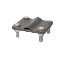 Зажим соединительный 4-х болтовой штырь-полоса, штырь 16 - полоса 40х4 мм, термодиффузия   SQ2401-0036  TDM