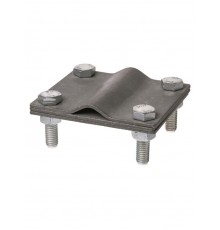 Зажим соединительный 4-х болтовой штырь-полоса, штырь 16 - полоса 40х4 мм, термодиффузия   SQ2401-0036  TDM