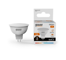 Лампа светодиодная   Elementary MR16 12V 9W 680lm 3000K GU5.3 LED 1/10/100  11519  Gauss