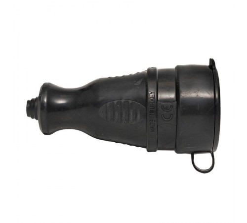 Роз. перенос. с защитной крышкой каучуковая 230В 2P+PE 16A IP44 EKF PRO   RPS-012-16-230-44-r   EKF