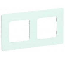 FLITE Classic Рамка 2-ая РУ-2-К-ФлХЛ холодный лед  FI-M22-32-20-K94  IEK