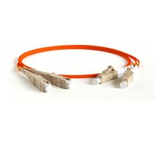 Патч-корд FC-D2-62-LC/PR-SC/PR-H-50M-LSZH-OR волоконно-оптический (шнур) MM 62.5/125, LC-SC, 2.0 мм, duplex, LSZH, 50 м  247596  Hyperline