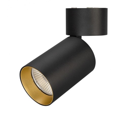 Светильник SP-POLO-SURFACE-FLAP-R85-15W Day4000 (BK-GD, 40 deg)  027544  Arlight