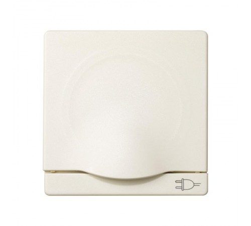 Simon 82 Накладка с крышкой с защитными шторками для двухполюсной розетки с заземляющим контактом, S82, S82N,  82090-31  Simon