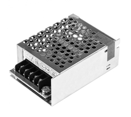 Источник питания 220V AC/24V DC, 1A, 24W с разъёмами под винт, без влагозащиты (IP23)  201-024-1  REXANT