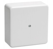 Коробка распределительная КМ для о/п 75х75х28мм белая  UKO10-075-075-028-K01-E  IEK