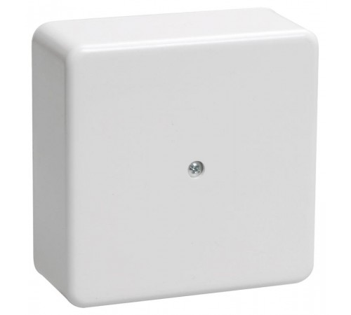 Коробка распределительная КМ для о/п 75х75х28мм белая  UKO10-075-075-028-K01-E  IEK