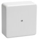 Коробка распределительная КМ для о/п 75х75х28мм белая  UKO10-075-075-028-K01-E  IEK